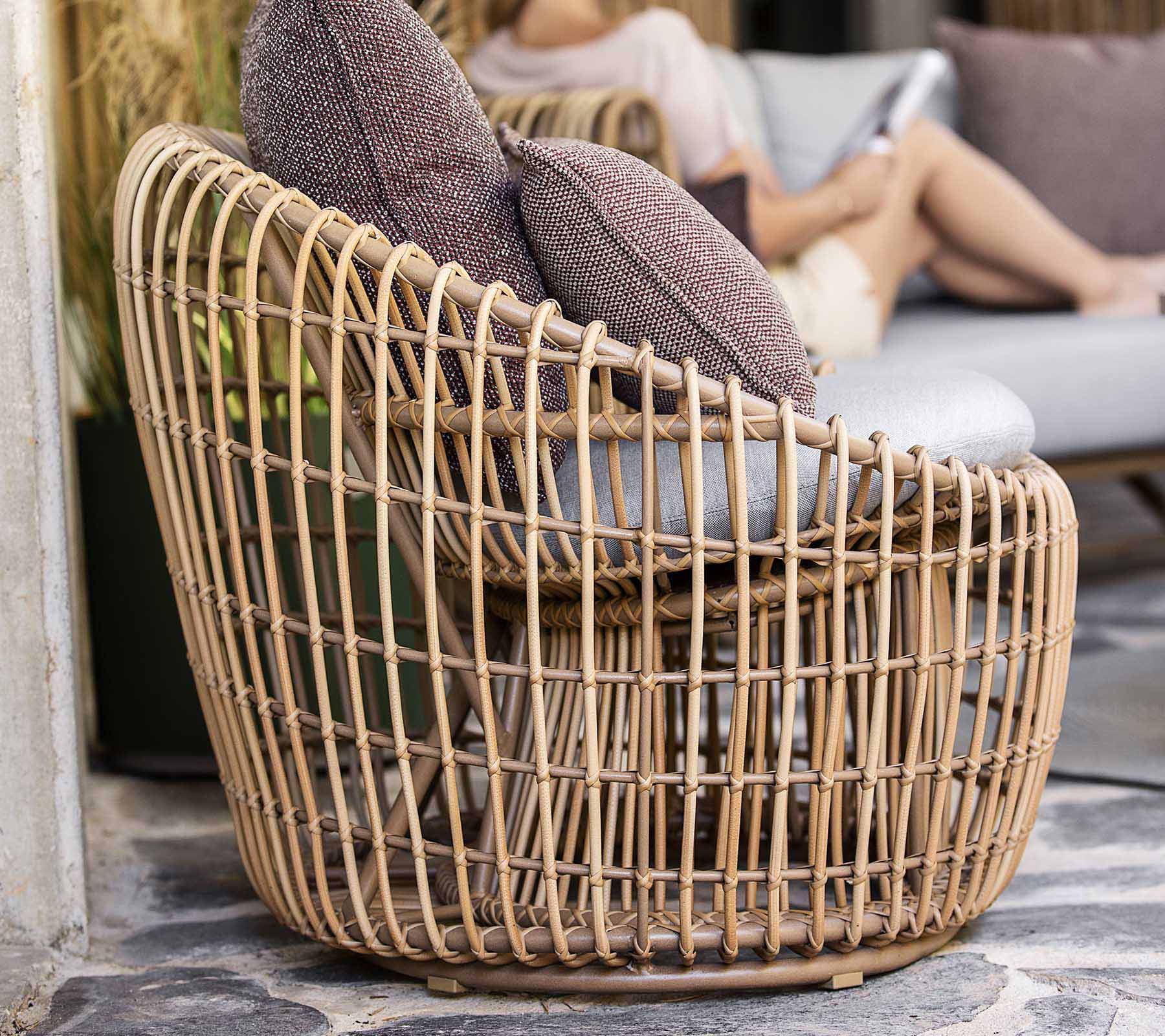 Nest Round Lounge Chair - Outdoor