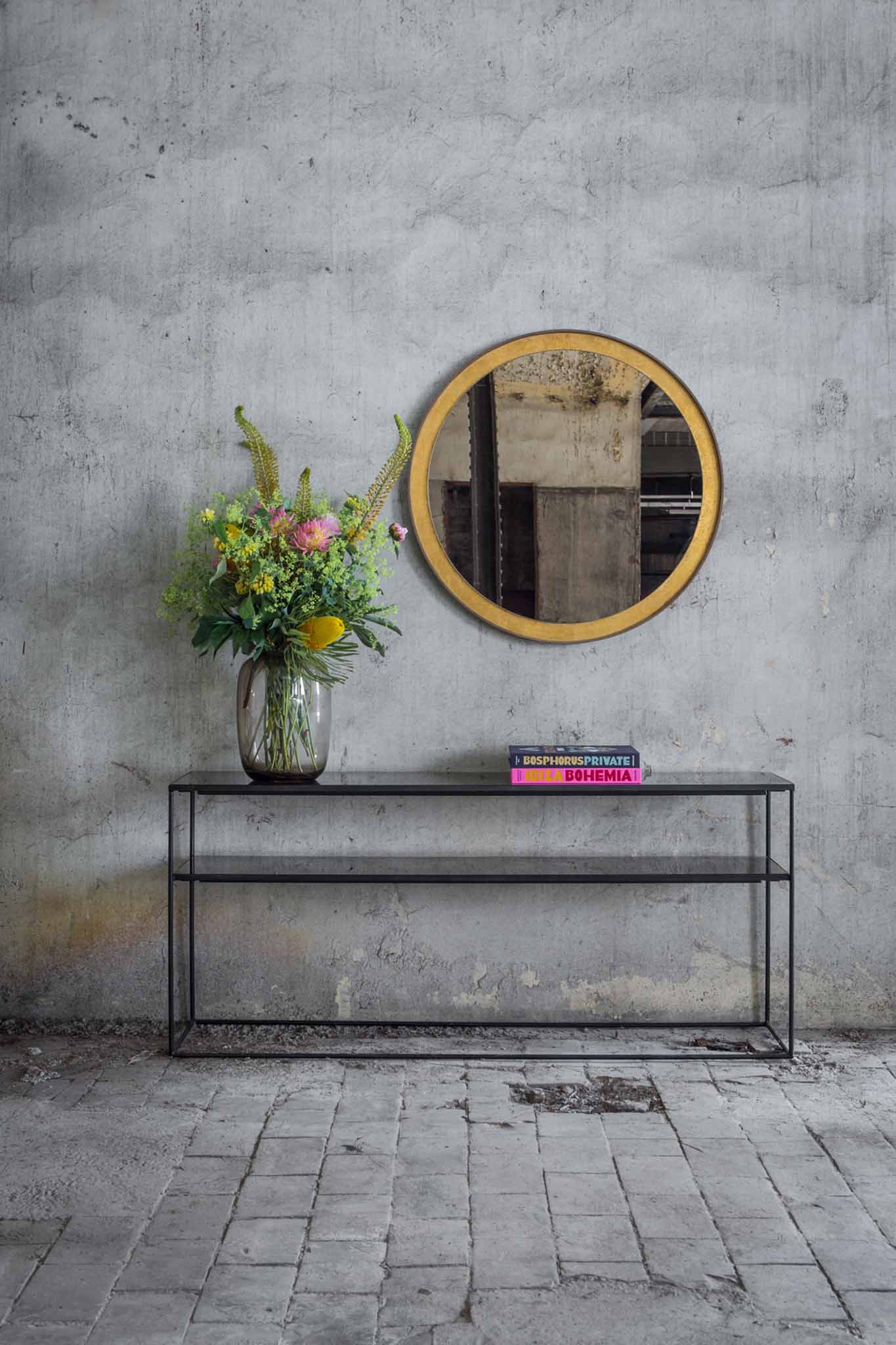 Ethnicraft Sofa Console - 2 Shelves