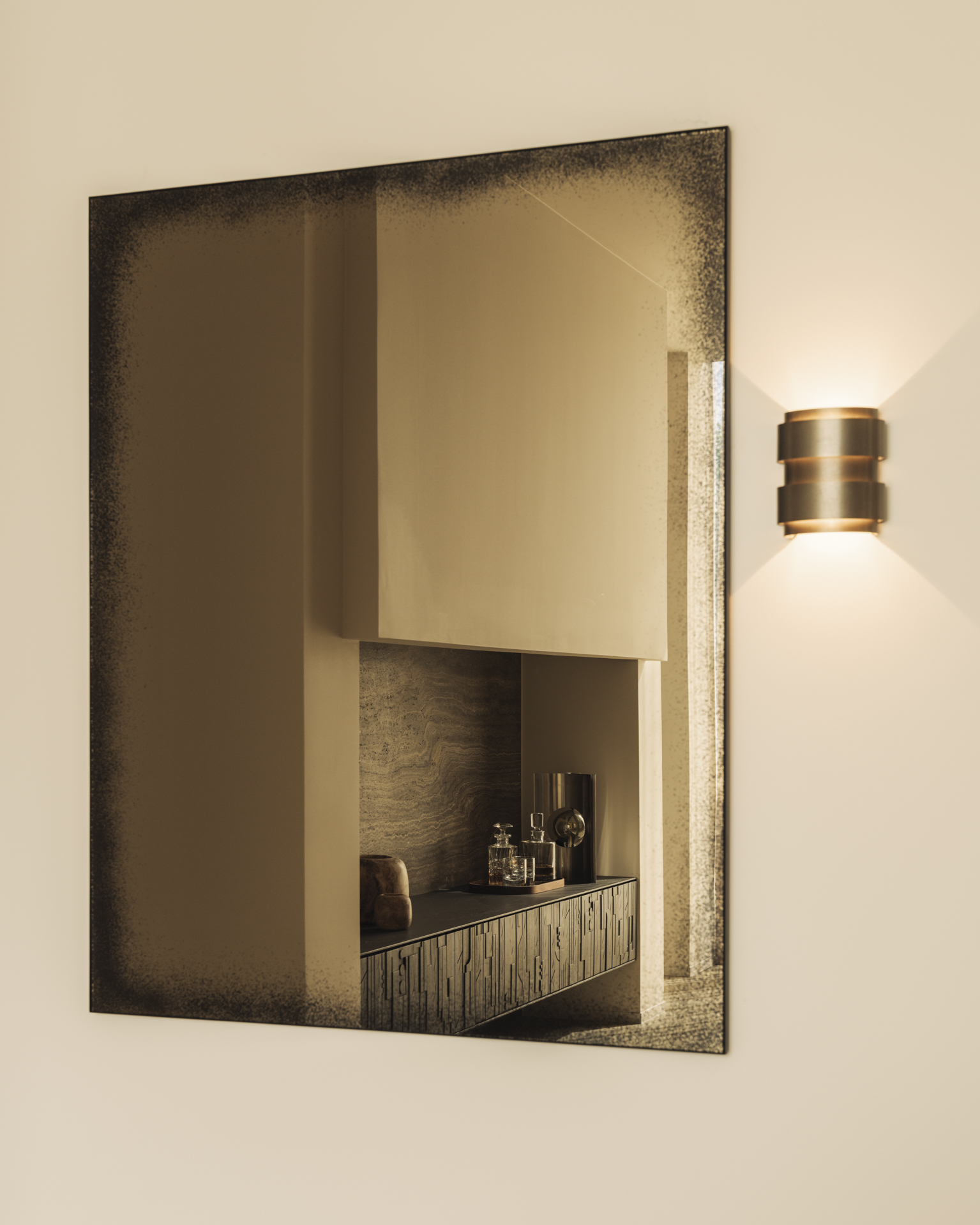 Ethnicraft Rectangular Wall Mirror