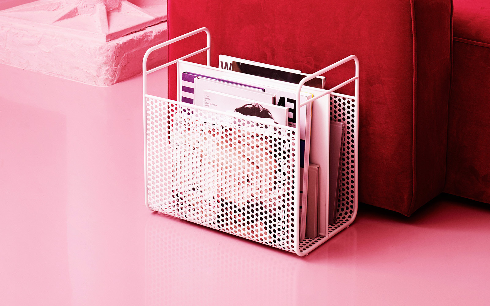 Analog Magazine Rack