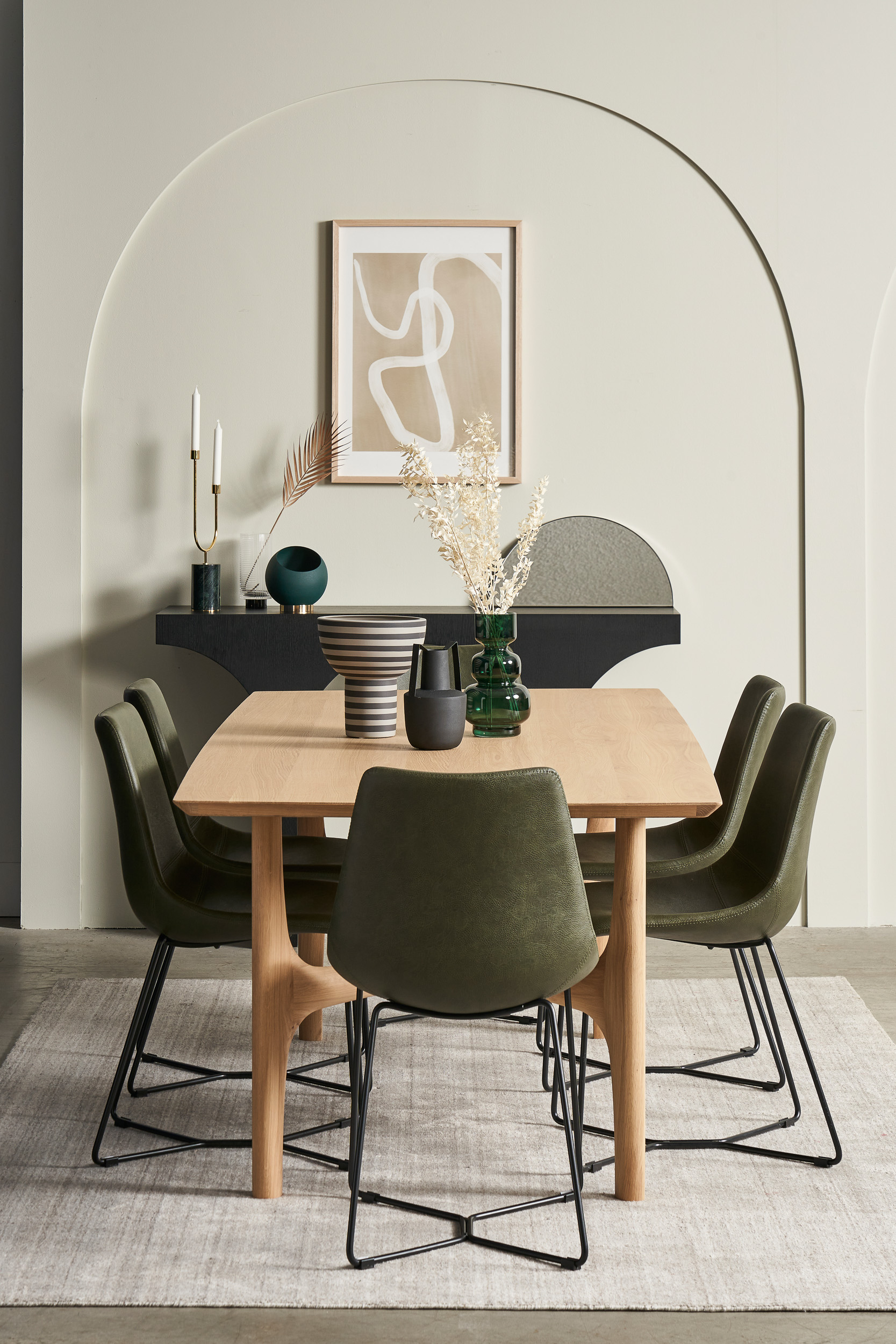 Unity Half Circle Mirror