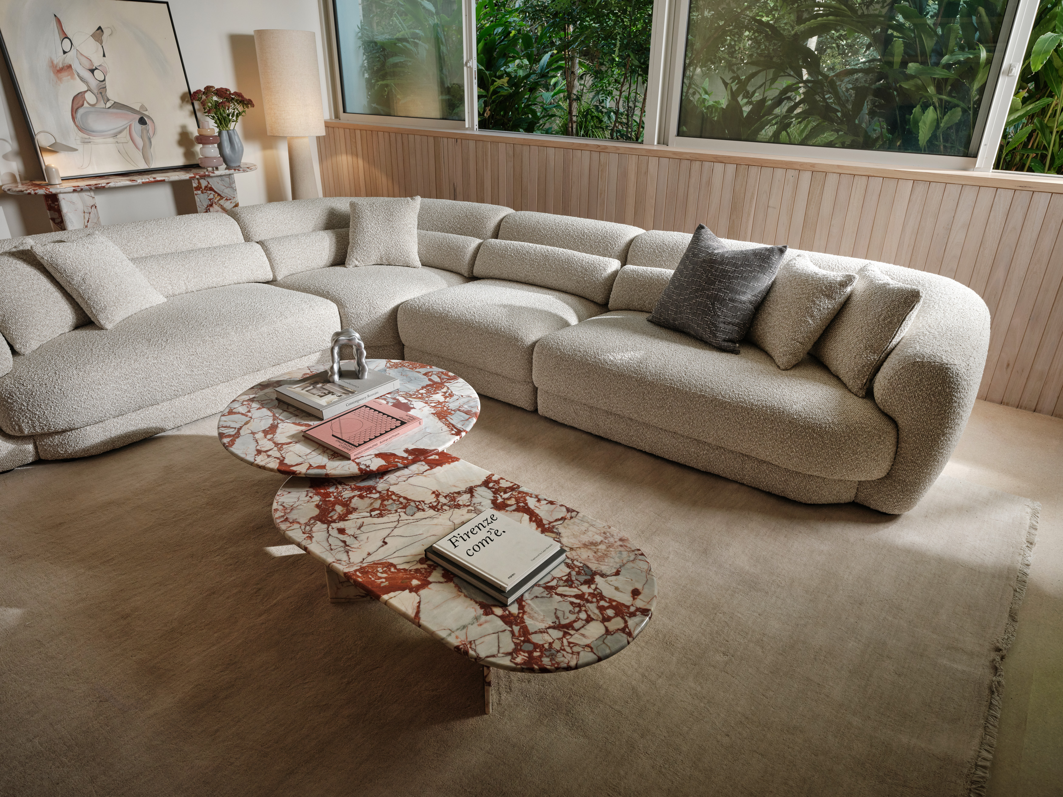 Lindy Oval Coffee Table