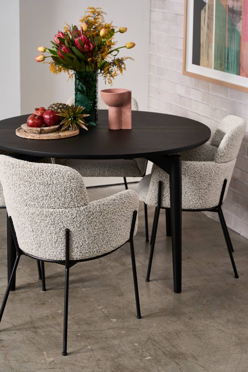 Aeris Extendable Round Dining Table