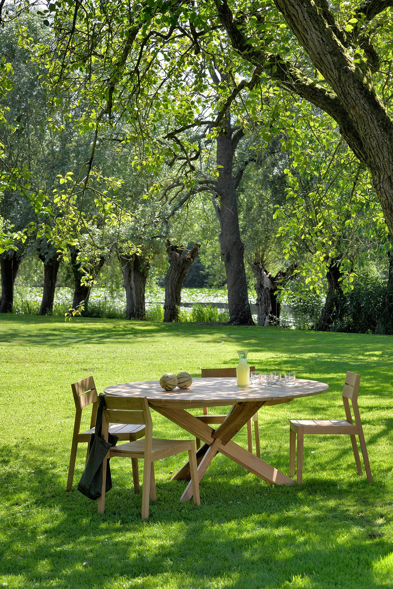 Ethnicraft Teak EX 1 Outdoor Dining Chair