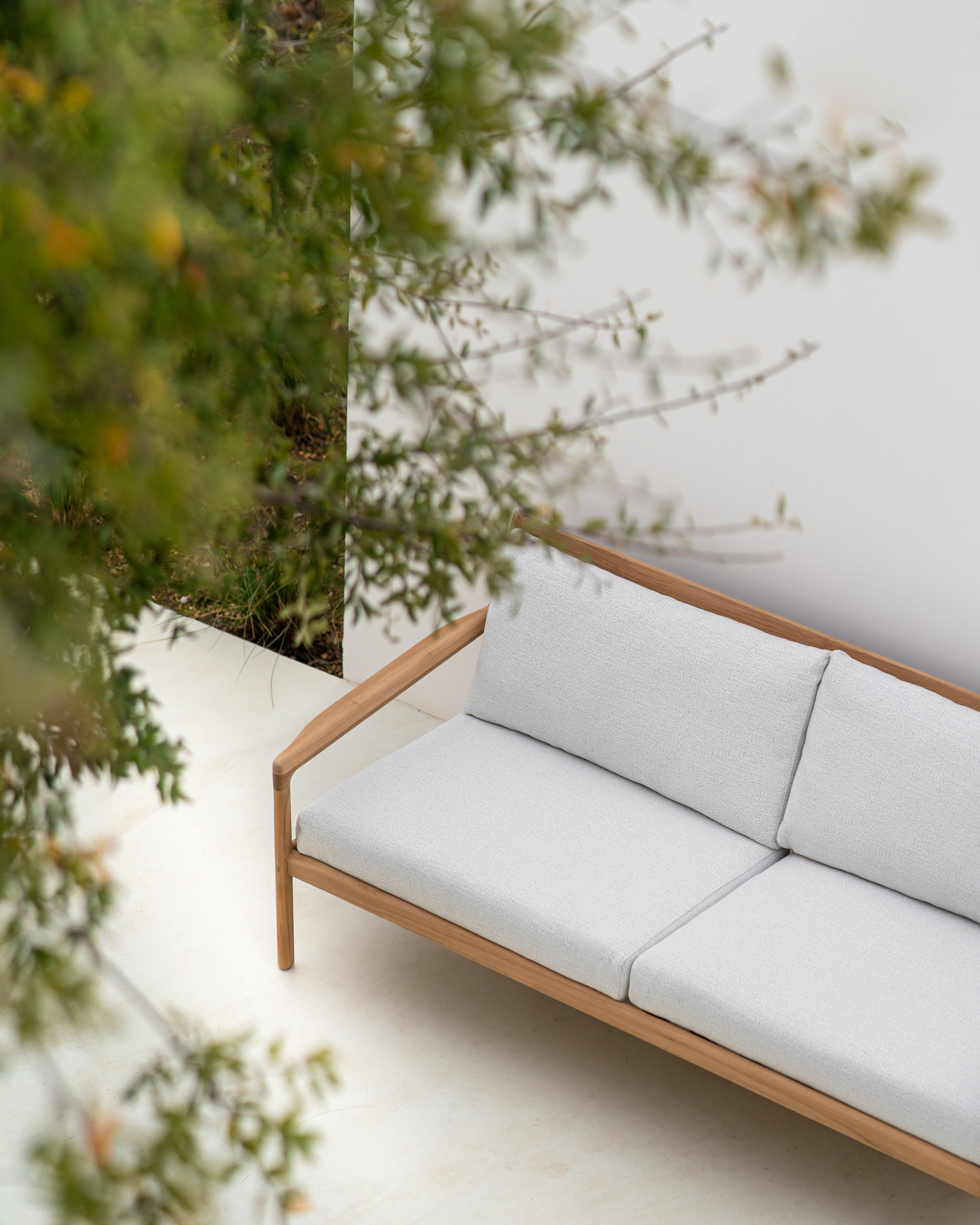 Ethnicraft Teak Jack Outdoor 2 Seater Sofa