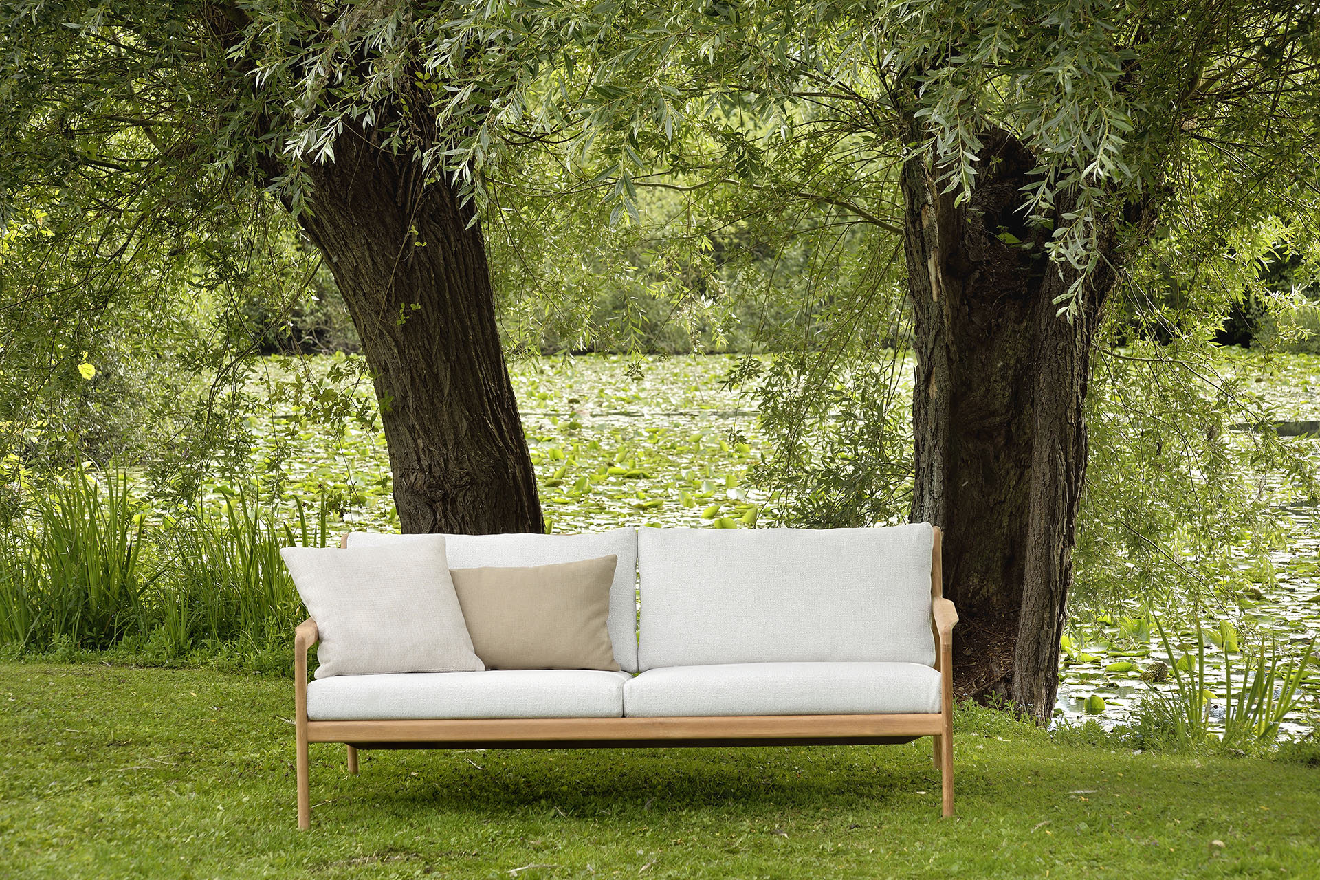 Ethnicraft Teak Jack Outdoor 2 Seater Sofa