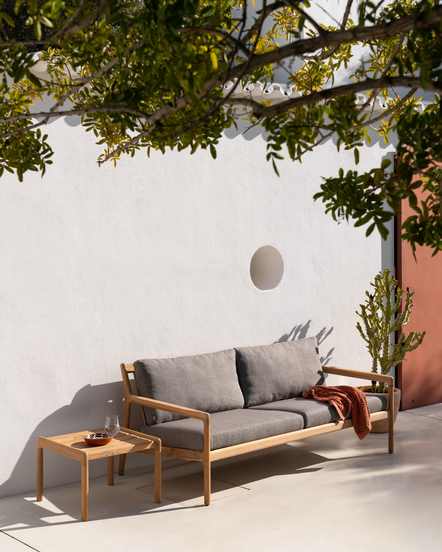 Ethnicraft Teak Jack Outdoor 2 Seater Sofa