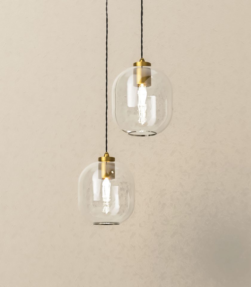 Salon Curve Pendant Lamp