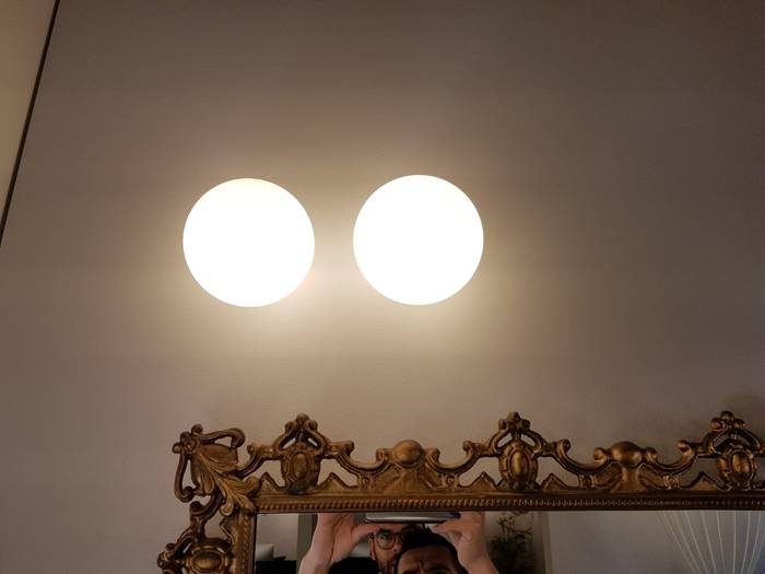 Sphere Mirror Wall Light