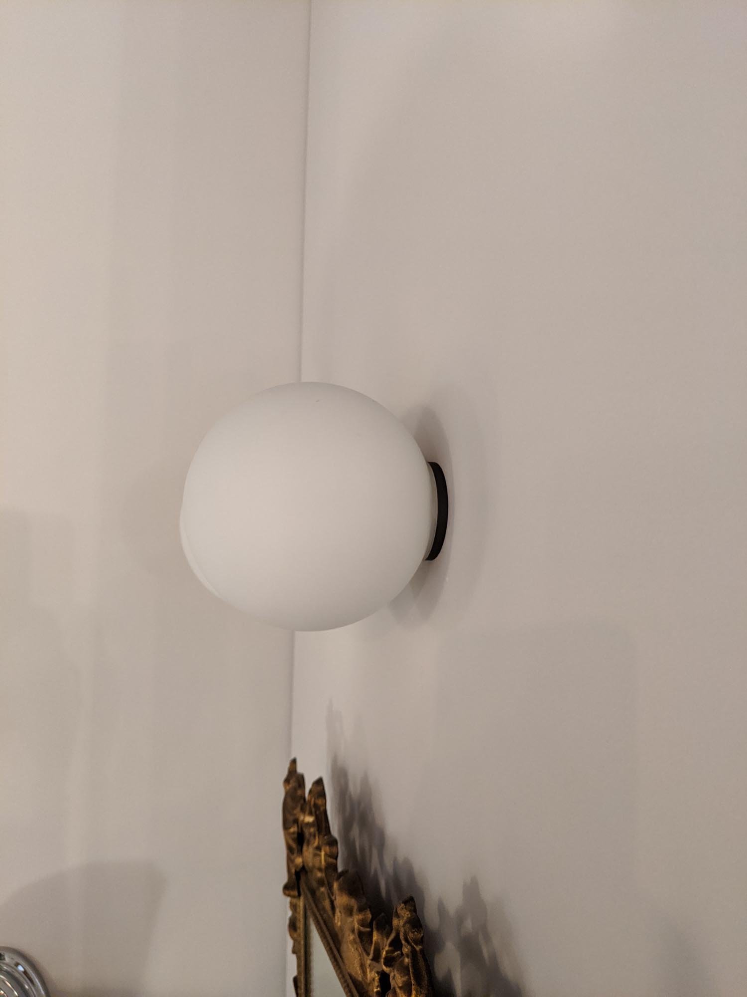 Sphere Mirror Wall Light