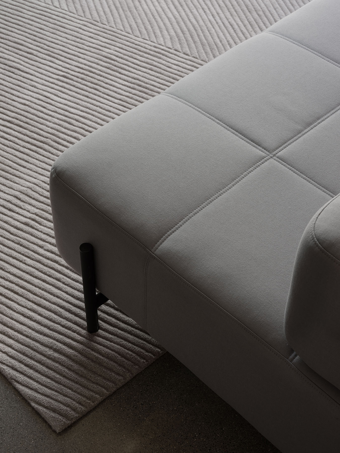 Daybe Sofa/Daybed without Armrests