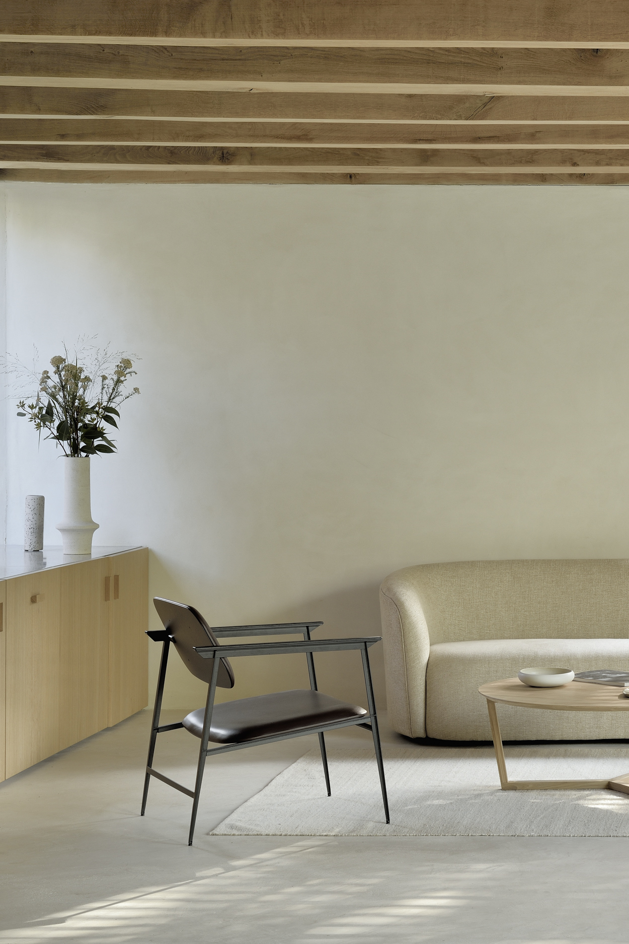 Ethnicraft Ellipse 3 Seater Sofa