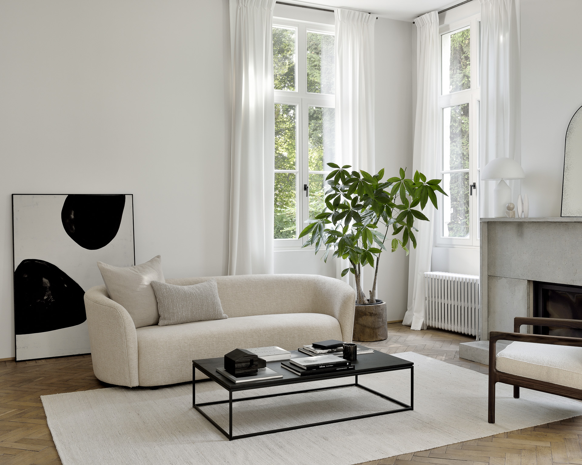 Ethnicraft Ellipse 3 Seater Sofa