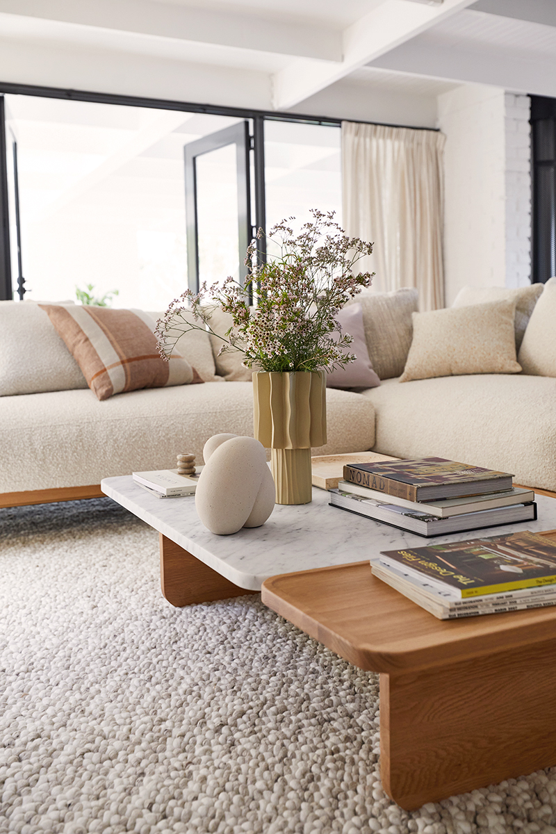 Duo Large Marble Coffee Table