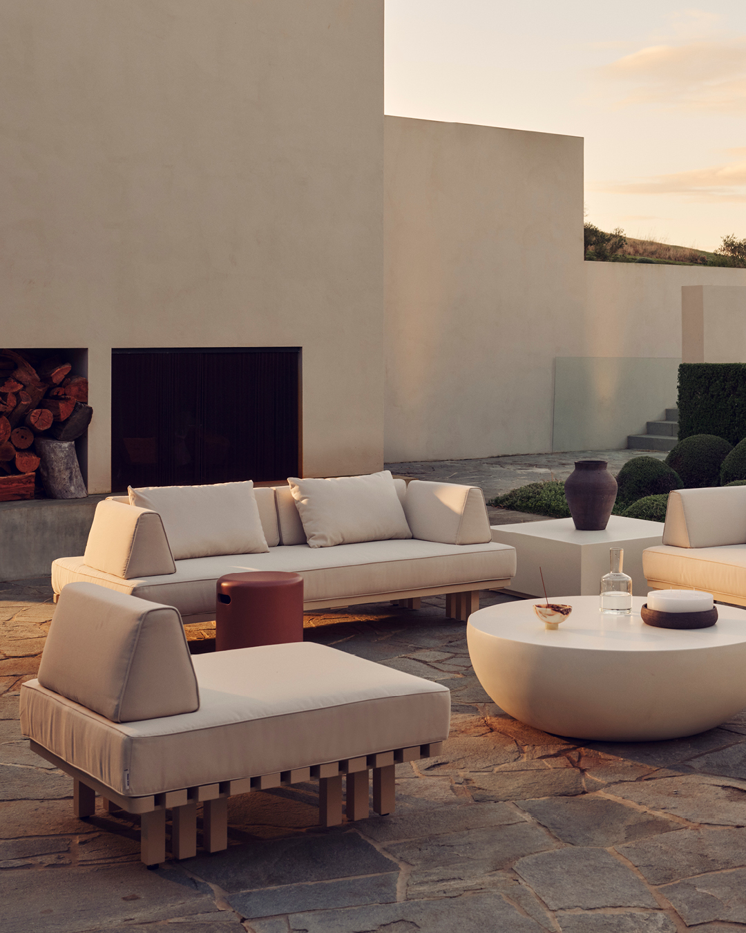 Outdoor Sunset Lounge Chair