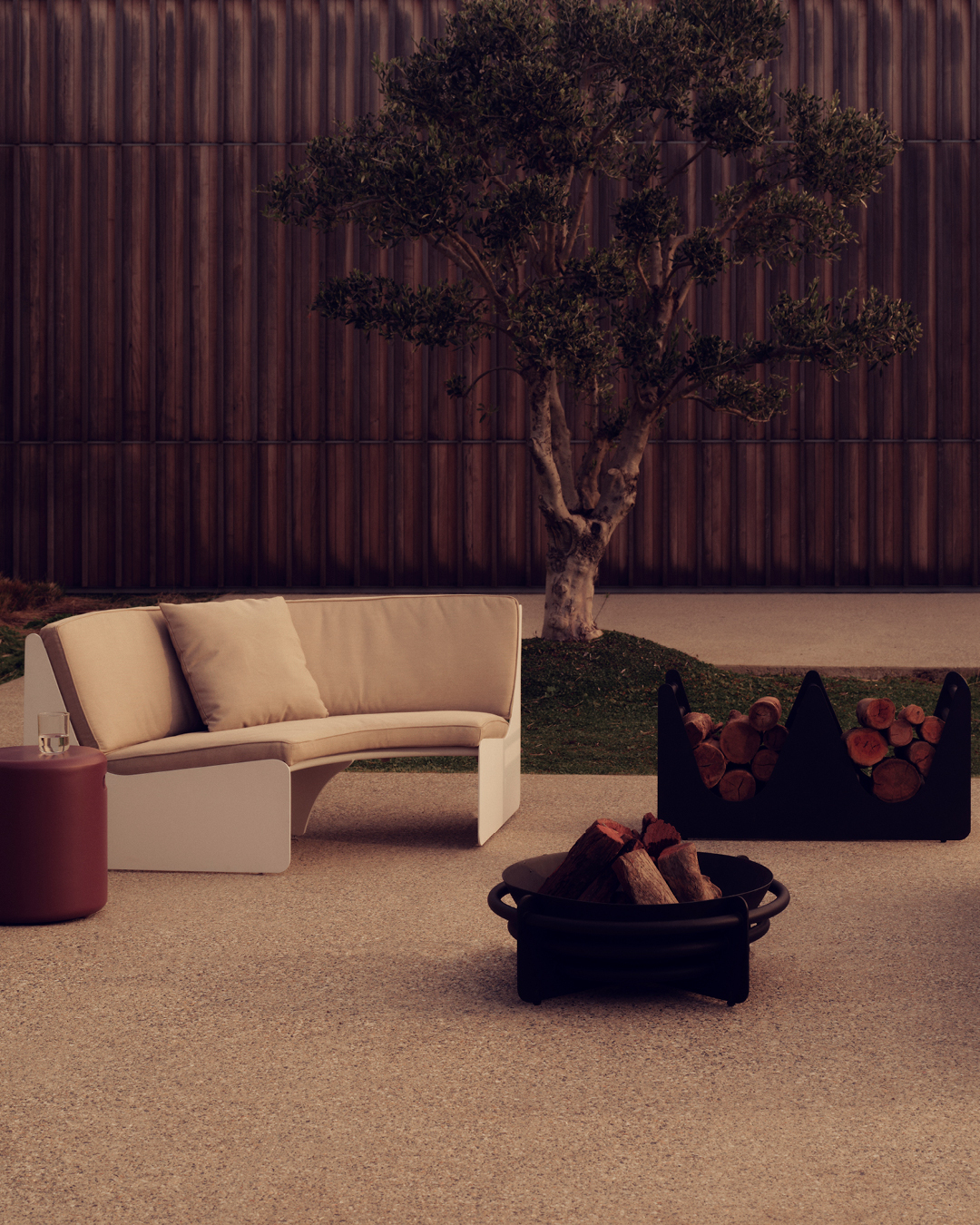 Outdoor Dougie Firepit