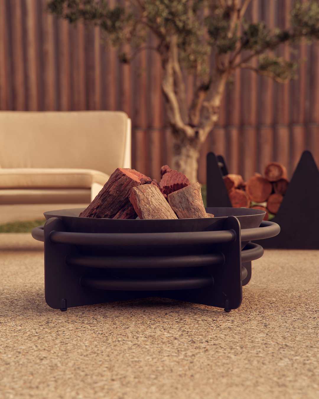 Outdoor Dougie Firepit