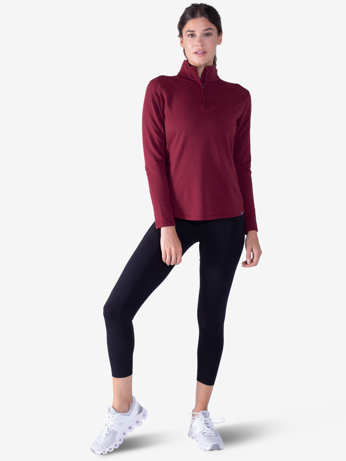 women's apex fleece quarter zip sale tasc performance