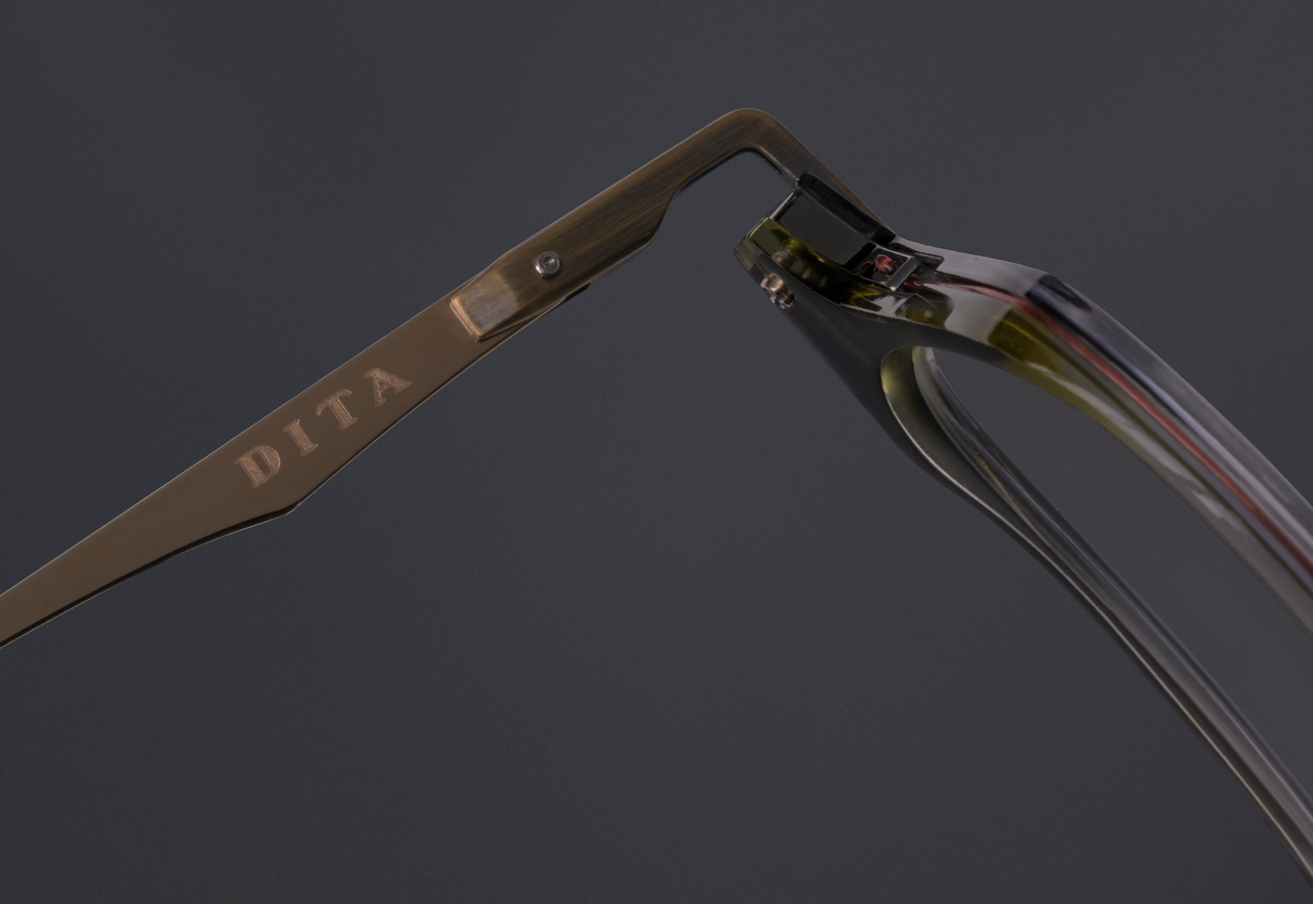 DITA AEGEUS High quality Japanese acetate lens rims with Nylor Detail