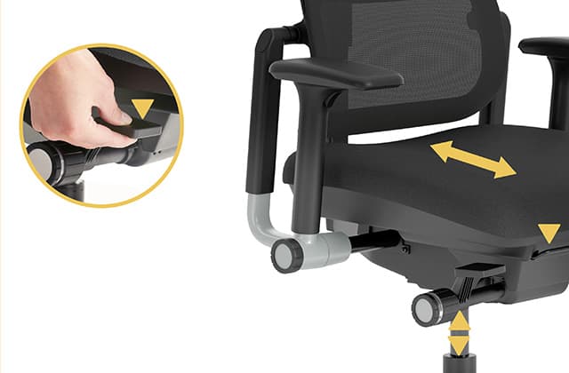 Steelcase Please Air office chair comfortable seat