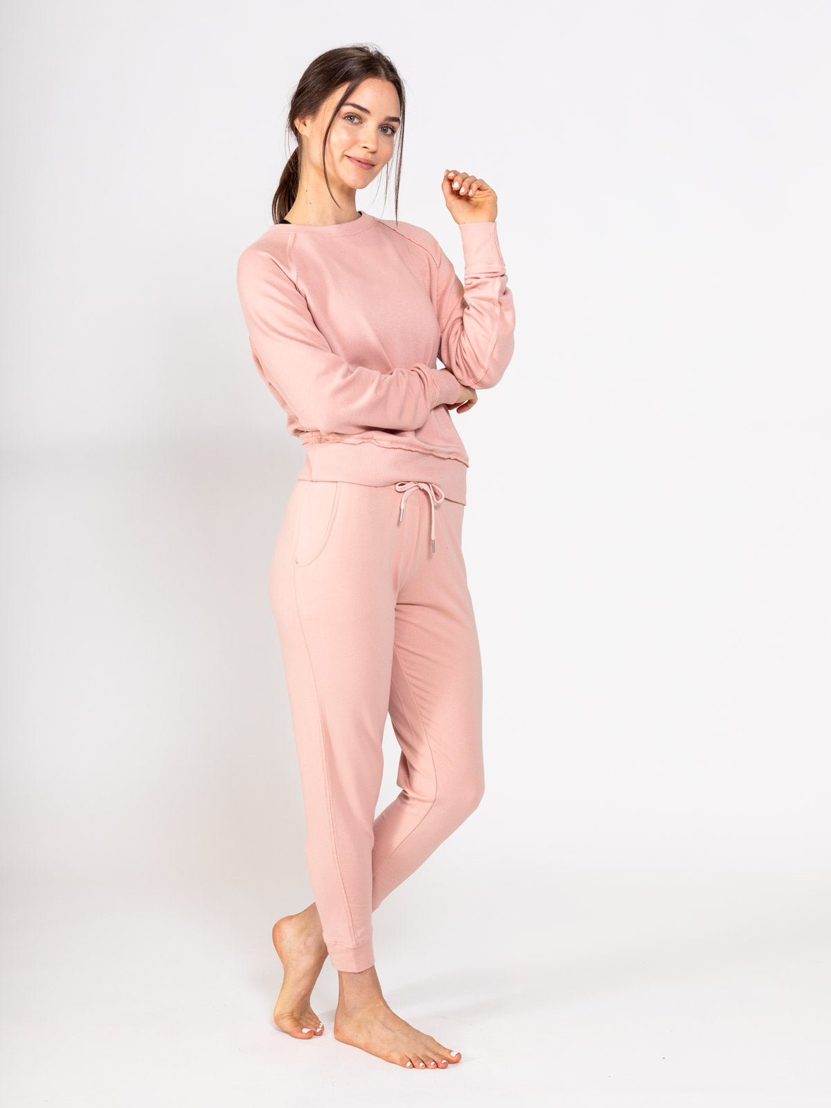 women's varsity brushed lightweight jogger sale tasc performance