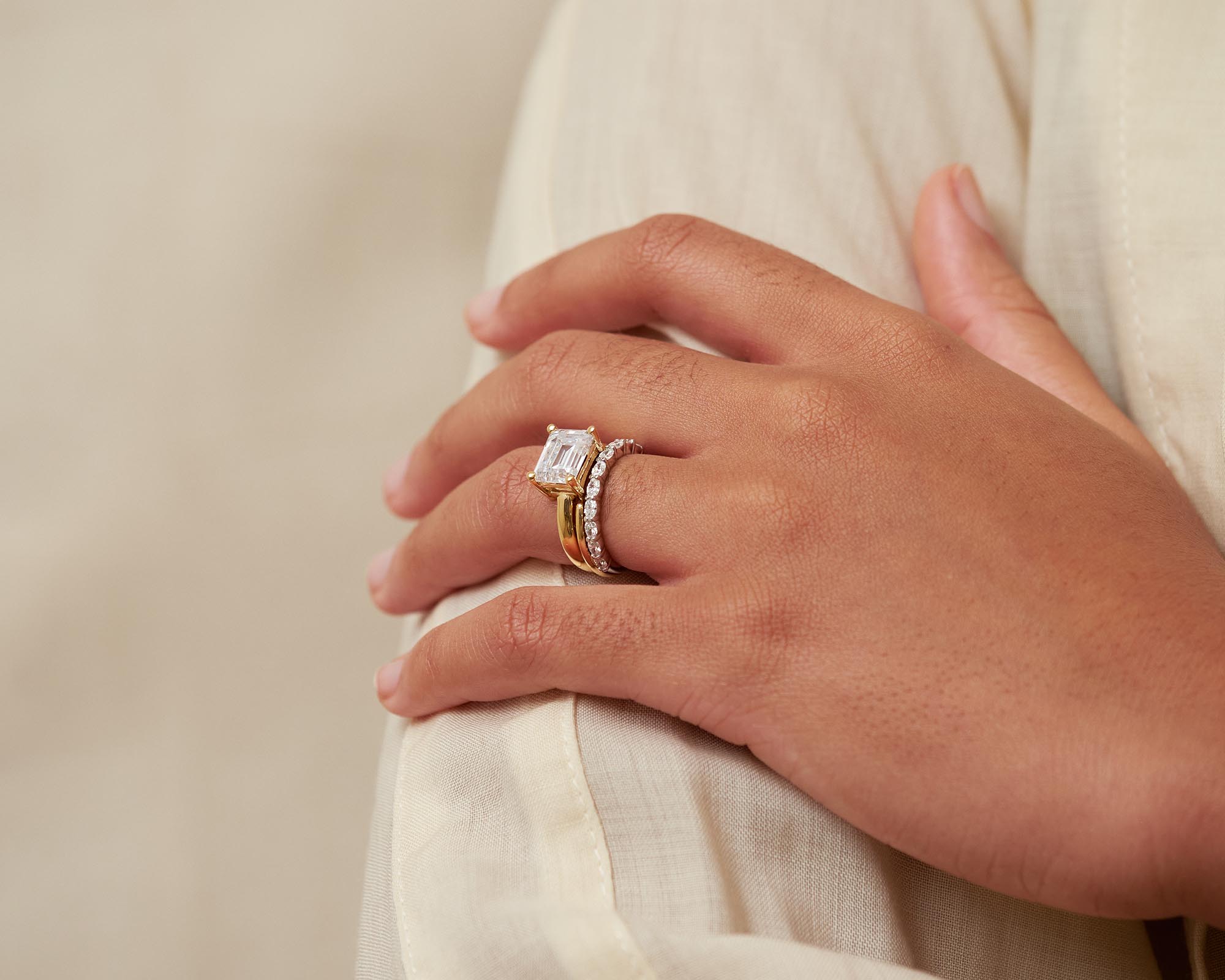 Low Set Features Wedding band for low set engagement ring 60 photos - Vianawedding.com