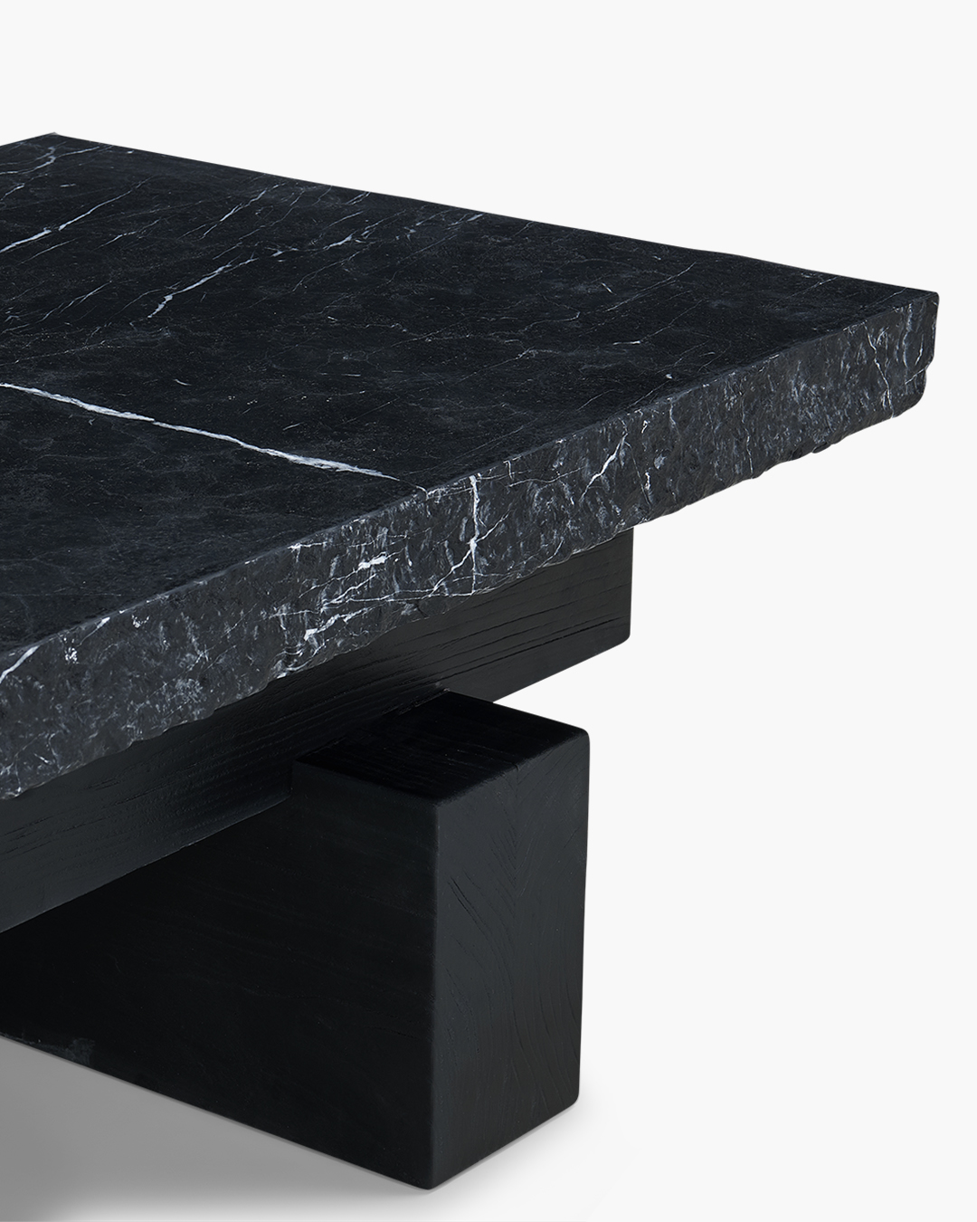 Nero Marquina Rocco Rectangle Coffee Table