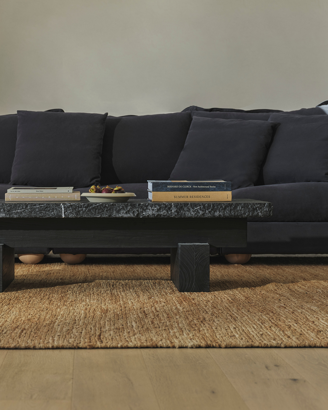 Nero Marquina Rocco Rectangle Coffee Table