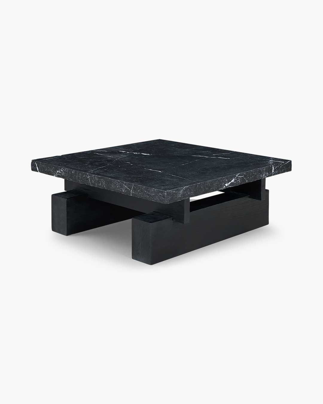 Nero Marquina Rocco Square Coffee Table