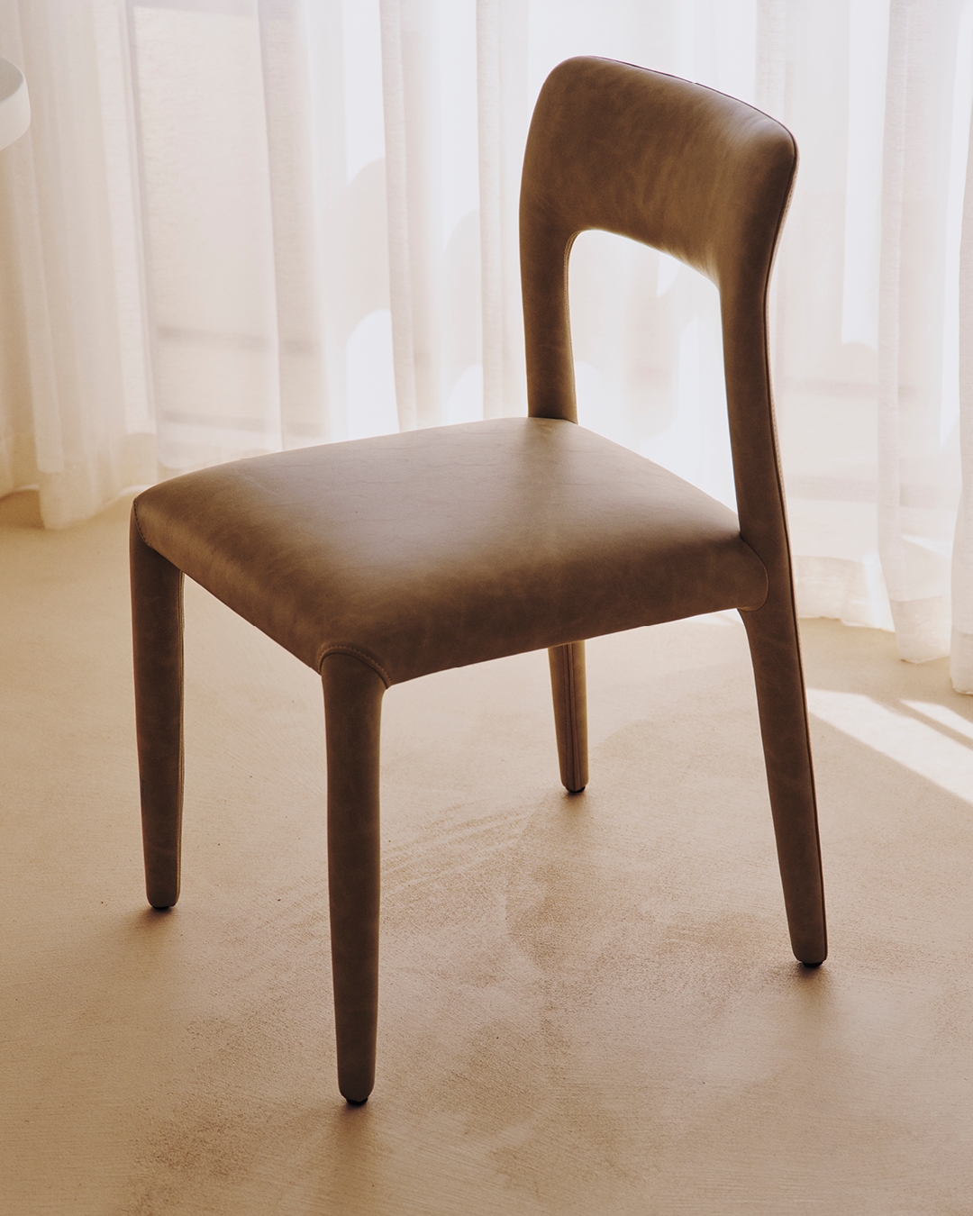 Tan Stark Dining Chair