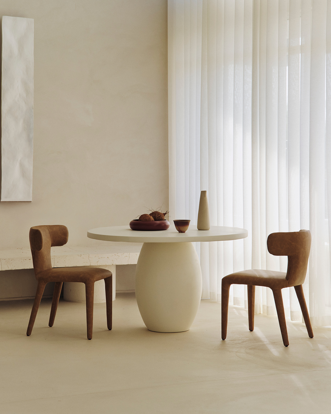 Tan Zara Dining Chair (Set of 2)