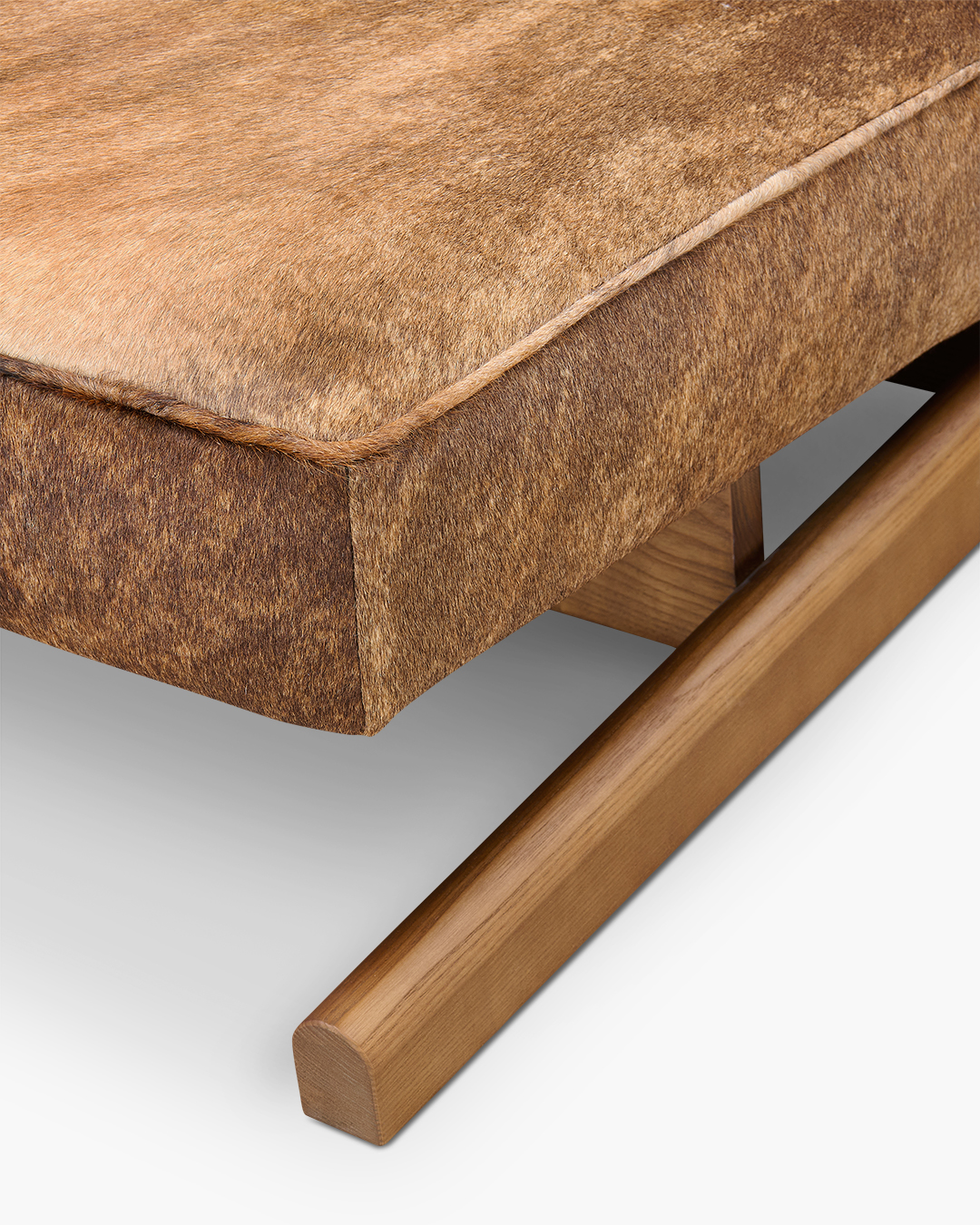 Cow Hide Migos Slipper Chair