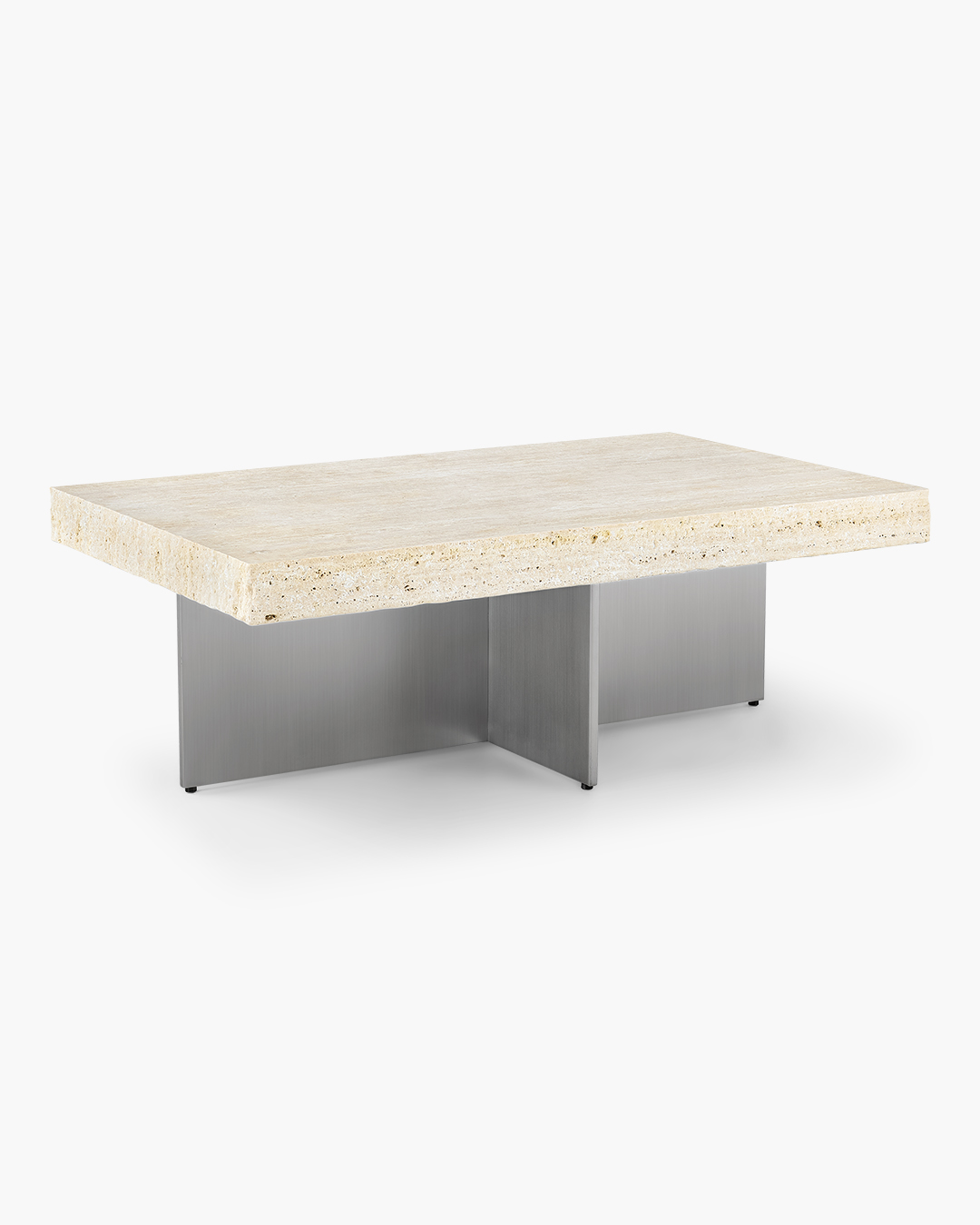 Zaha Travertine Coffee Table