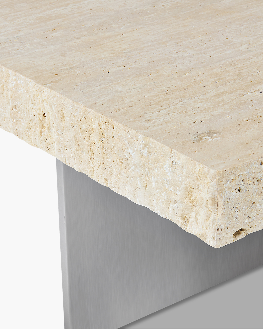 Zaha Travertine Coffee Table
