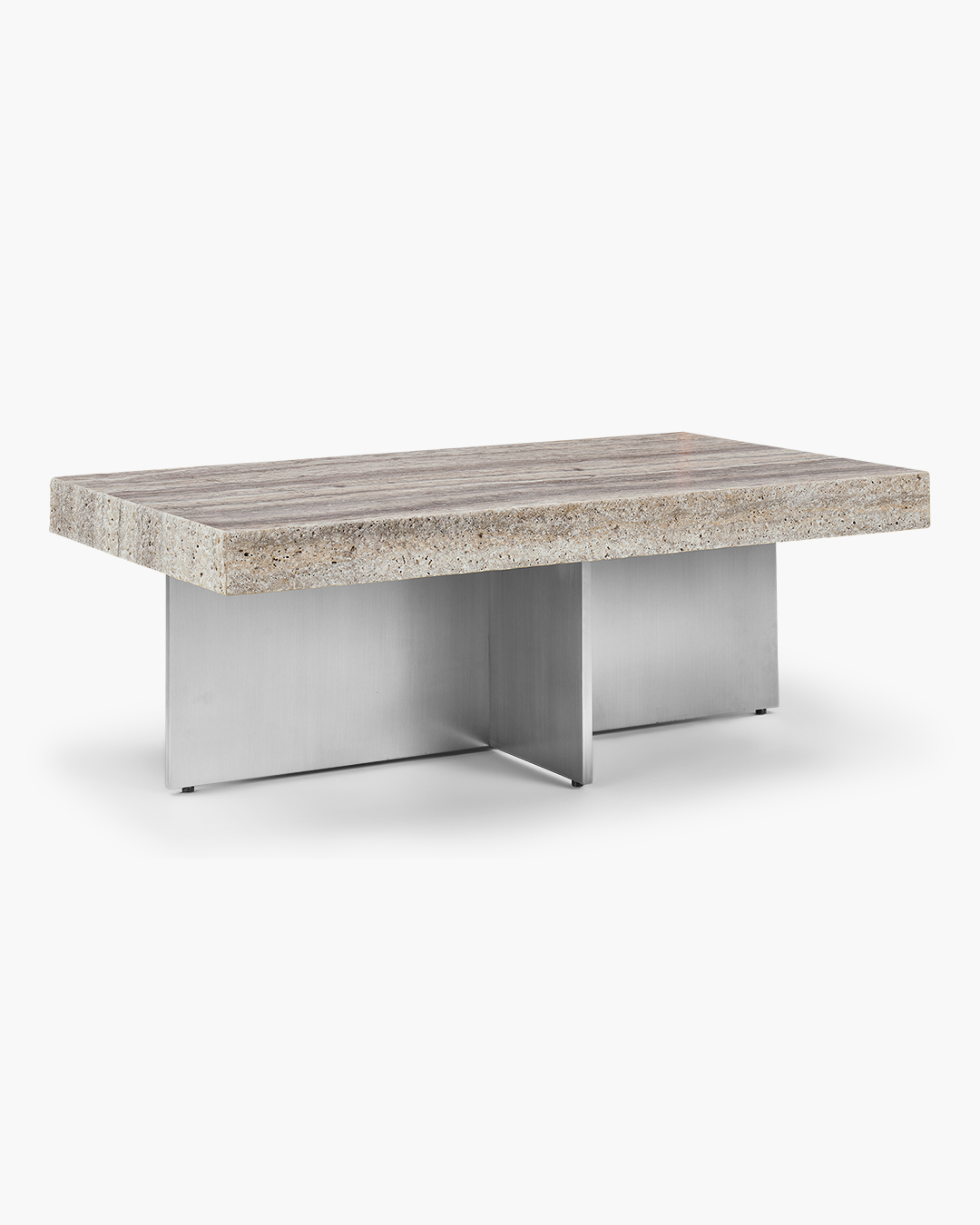 Zaha Travertine Coffee Table