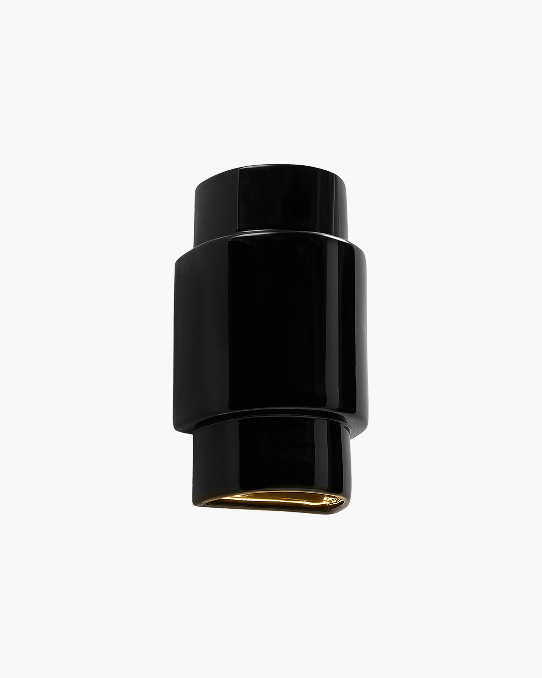 Black Vertex Wall Sconce