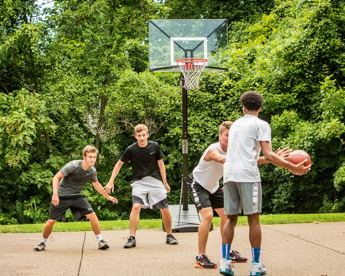 Silverback portable basketball hoops available near me