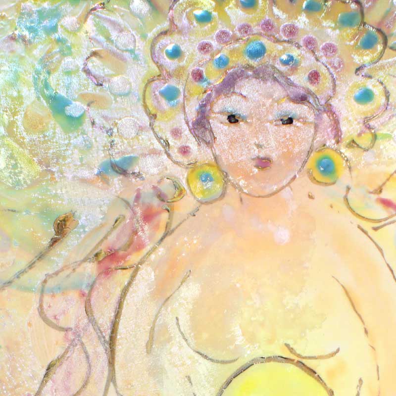 陶彩画 「龍宮姫歌」 – 草場一壽工房 Museum Shop