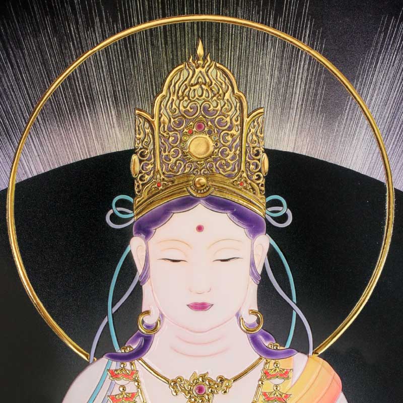 複製画・エンボスリトグラフ「大日如来」 – 草場一壽工房 Museum