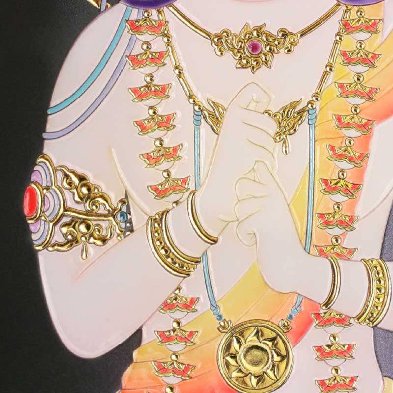 複製画・エンボスリトグラフ「大日如来」 – 草場一壽工房 Museum