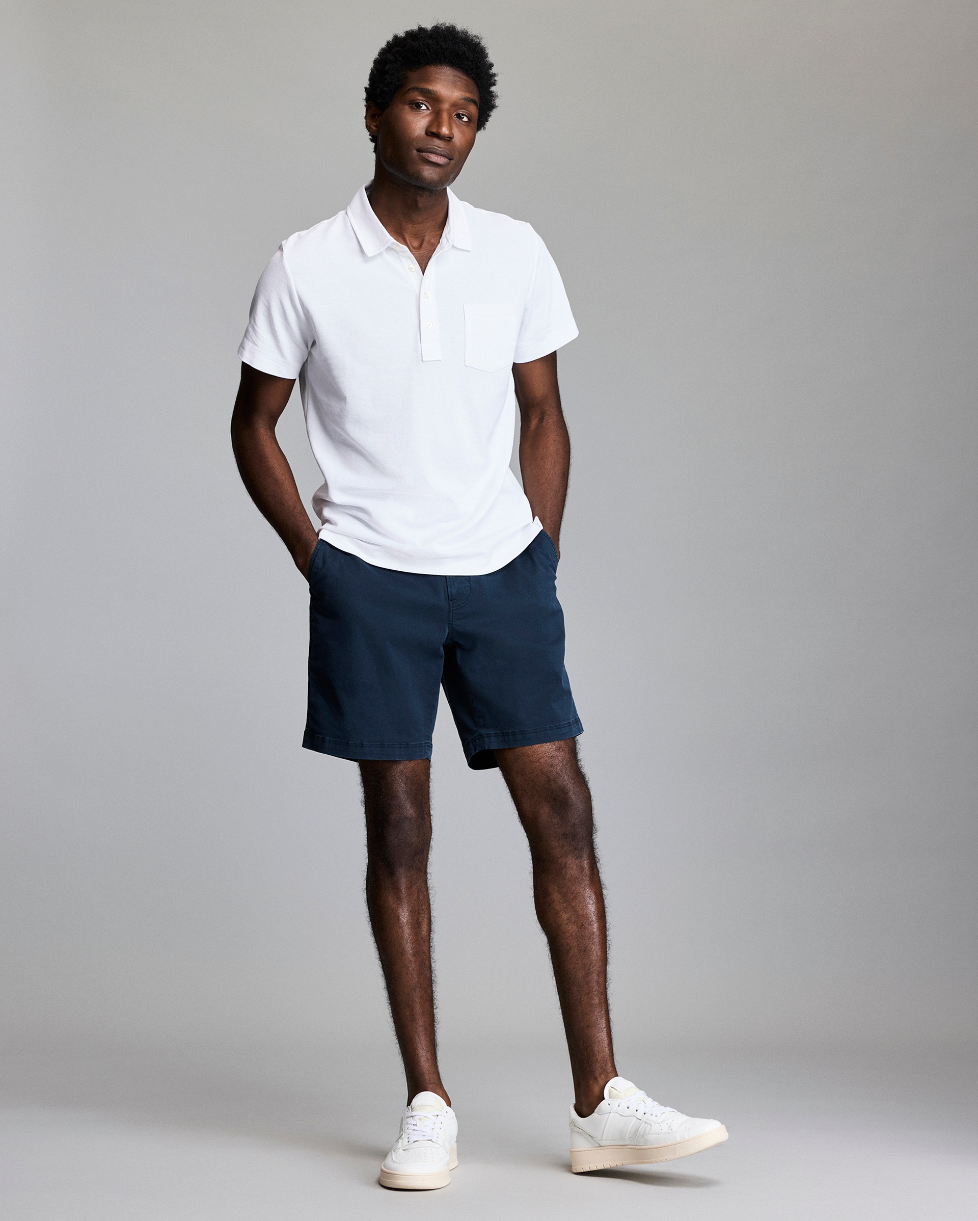 Pique Pensacola Polo - Ultra-Soft Pima Cotton | Billy Reid