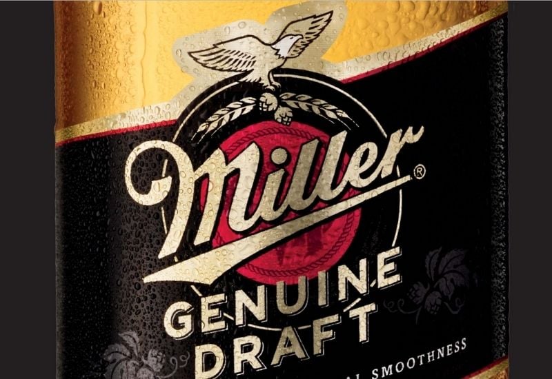 Miller Genuine Draft Beer - 24 X 330ml Miller Bottles 