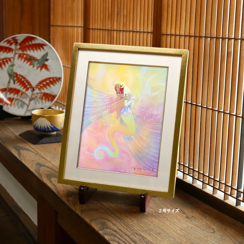 ジクレ_遥かなる女神の記憶 龍王妃_展示イメージ_2号