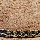 Wide brim with band