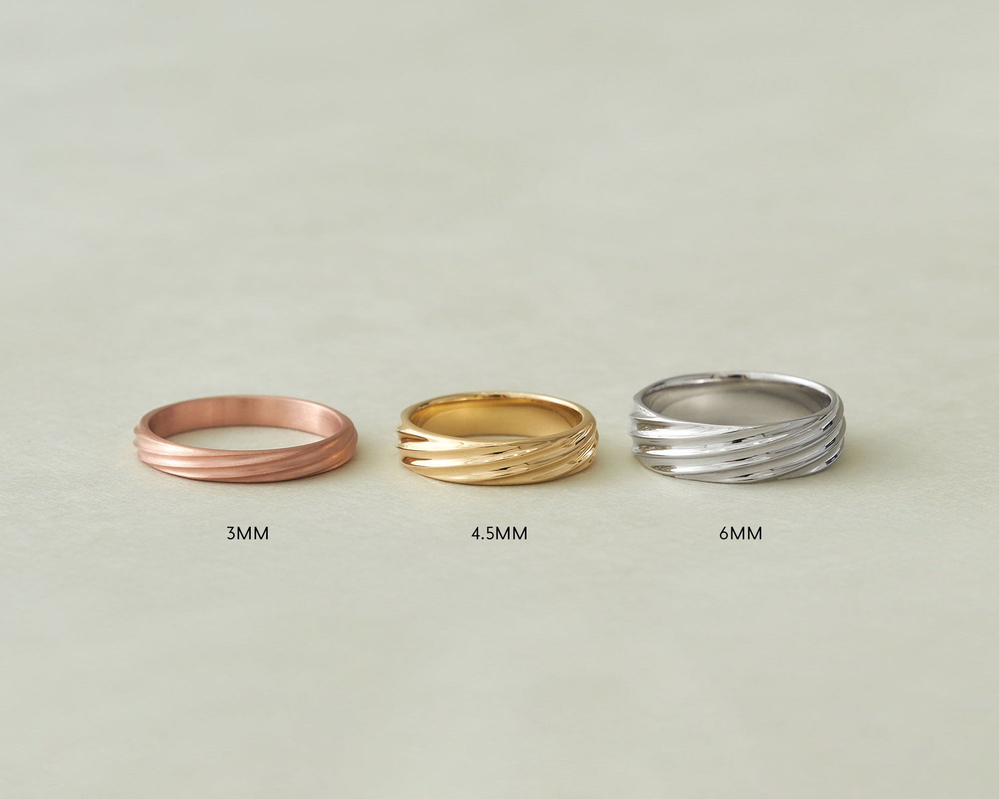 The Twist Textured Wedding Ring | Holden