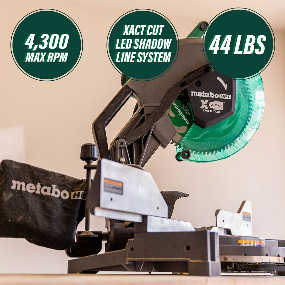 12" Dual Bevel Compound Miter Saw