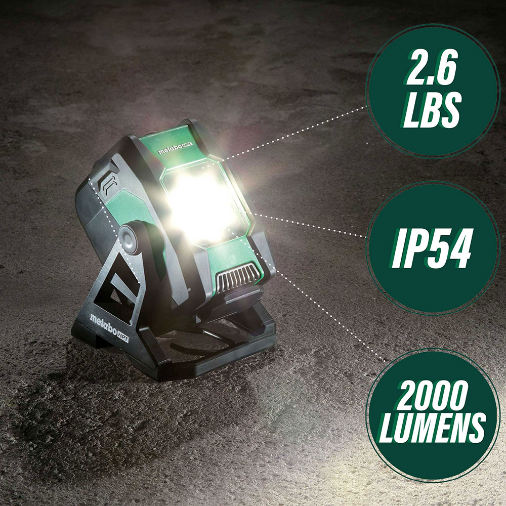 18V MultiVolt Lithium-Ion Cordless 2000 Lumen LED Work Light (Tool Only)