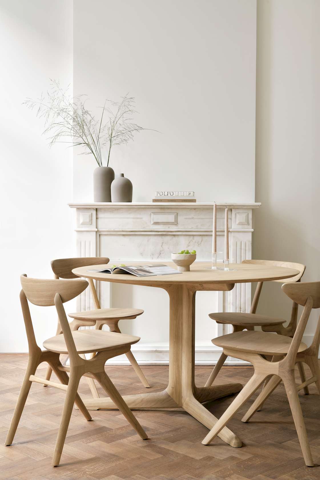 Ethnicraft Oak Eye Dining Chair