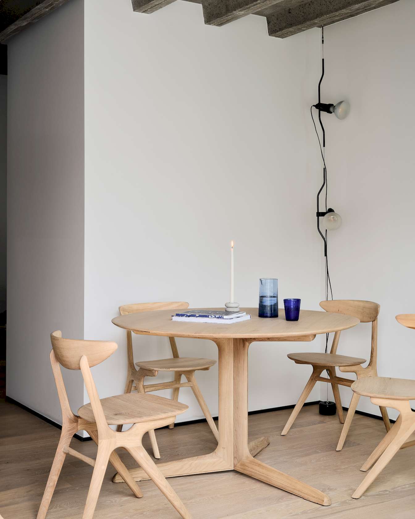 Ethnicraft Oak Eye Dining Chair