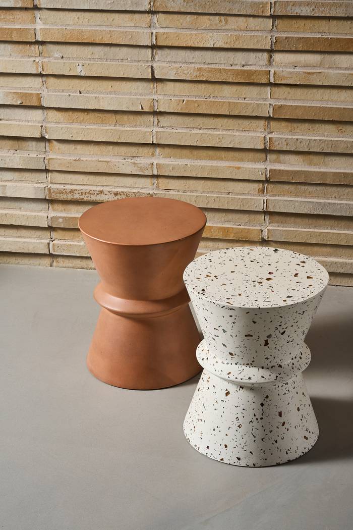 Lucy Round Stool/Side Table
